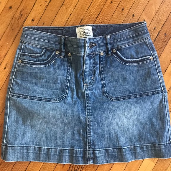 Y2K denim mini skirt - Picture 1 of 3